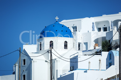 Santorini church