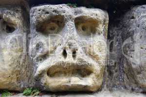 Haunted Stone Heads