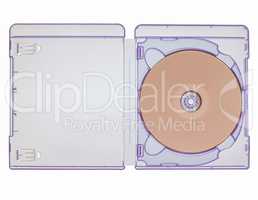 Bluray disc isolated vintage