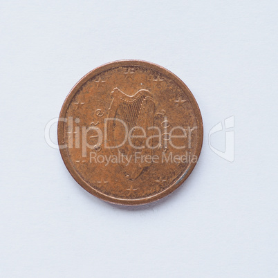 Irish 2 cent coin