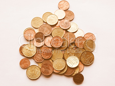 Euro coins vintage Euro coins vintage