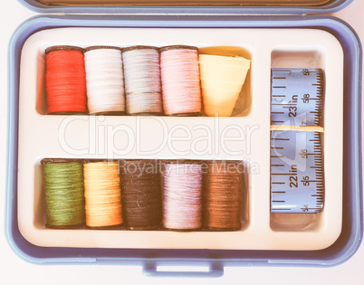 Sewing kit vintage