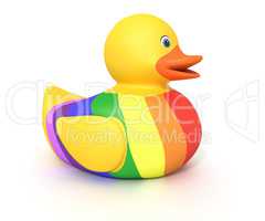 Ducky Rainbow Colors