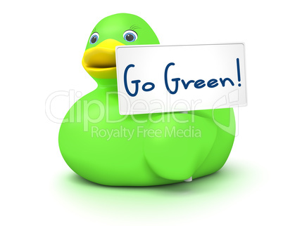 Ducky Go Green