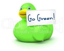 Ducky Go Green