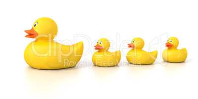 rubber duck family