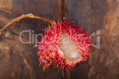 fresh rambutan fruits