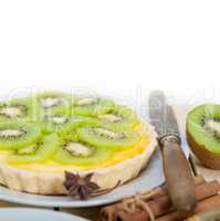 kiwi  pie tart and spices