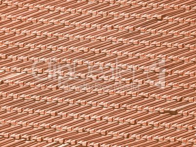 Roof tiles vintage