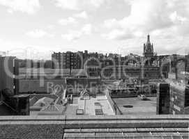 Black and white Glasgow picture