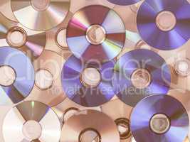 CD DVD DB Bluray disc vintage