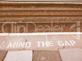 Mind the gap in London vintage