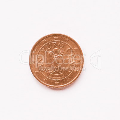 Austrian 1 cent coin vintage
