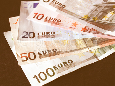 Euro note vintage