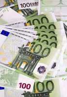 europe euros banknote of hundreds