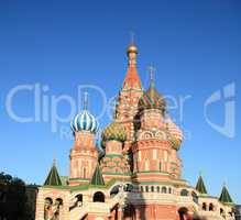 blessed  Basil cathedral at day