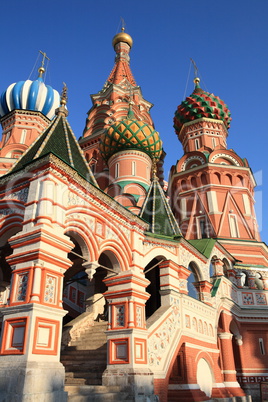 blessed Basil cathedral at day blessed Basil cathedral at day