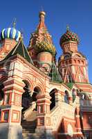 blessed  Basil cathedral at day