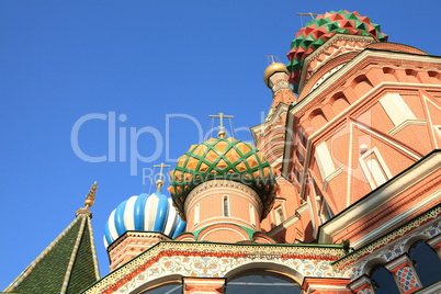 blessed  Basil cathedral at day