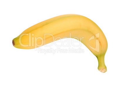 Yellow Banana Isolated