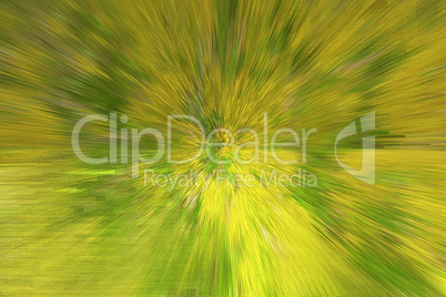 texture with patterned yellow blurs