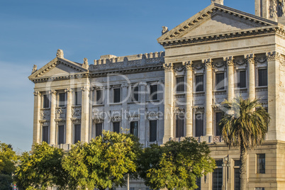 Legislative Palace of Uruguay in Montevideo