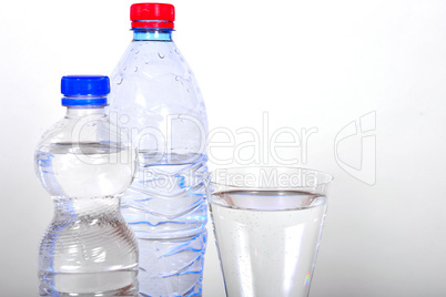 Wasser Flaschen Glas