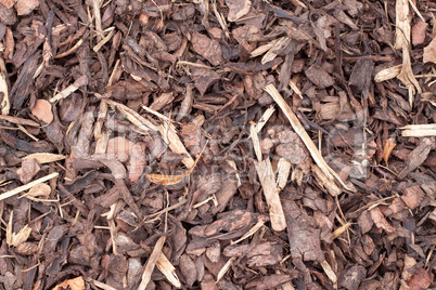 Grober Rindenmulch