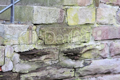 Treppe aus Natursteinen