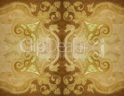 Ornate Decorated Seamless Background