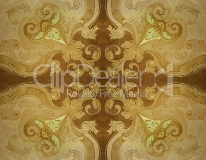 Ornate Decorated Seamless Background