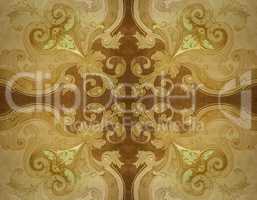 Ornate Decorated Seamless Background