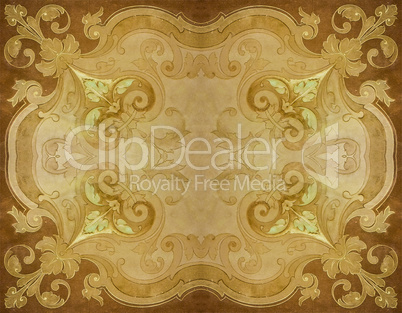 Ornate Decorated Seamless Background