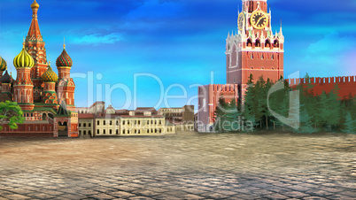 Red square. Moscow Kremlin