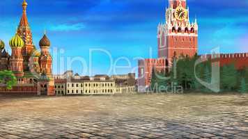 Red square. Moscow Kremlin