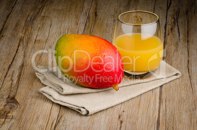 Fresh mango juice