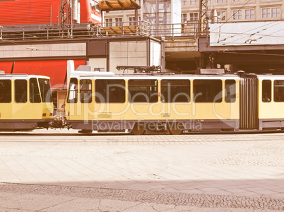 Tram vintage