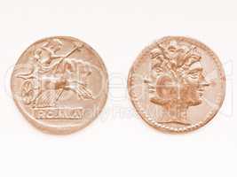 Roman coin vintage