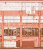 Old industrial window vintage