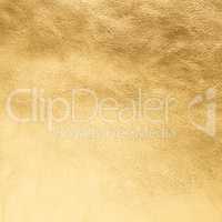 Golden color leather