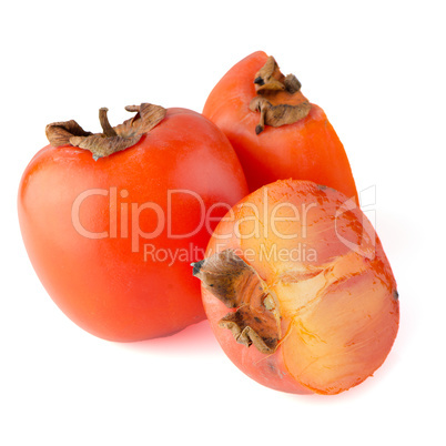 Ripe persimmons