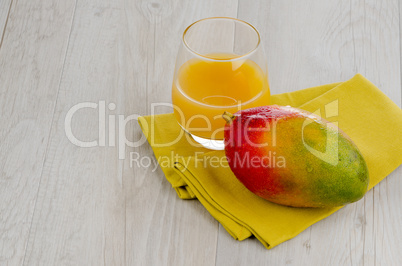 Fresh mango juice