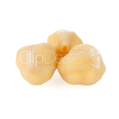 Close up image chickpeas