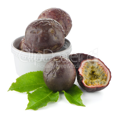 Fresh passion fruit