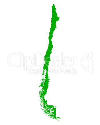 Karte von Chile Karte von Chile