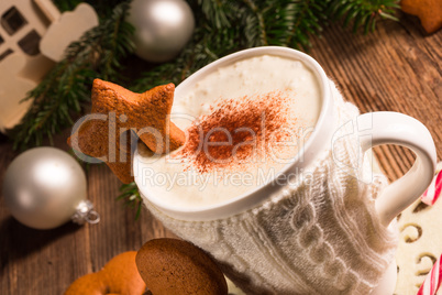 Christmas chocolate drink