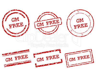 GM free Stempel