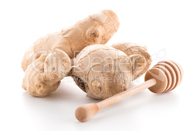 Ginger root and drizzler