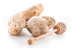 Ginger root and drizzler