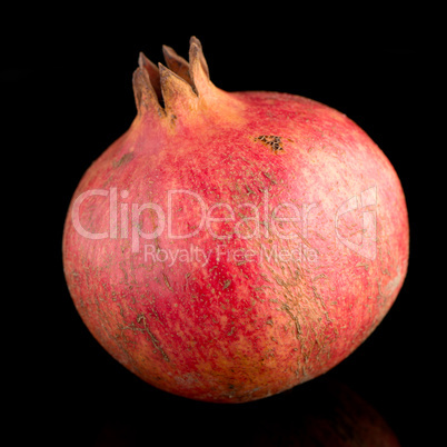 Ripe pomegranate fruit